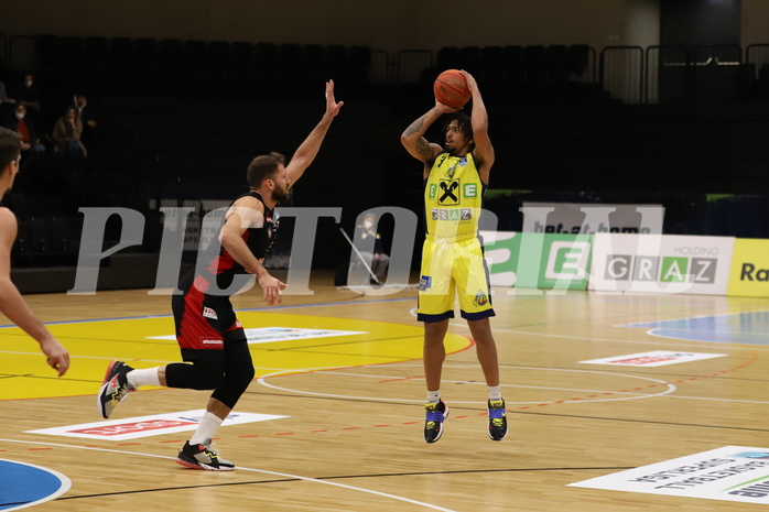 Basketball Superliga 2021/22, Grunddurchgang 8.Runde UBSC Graz vs. BC Vienna