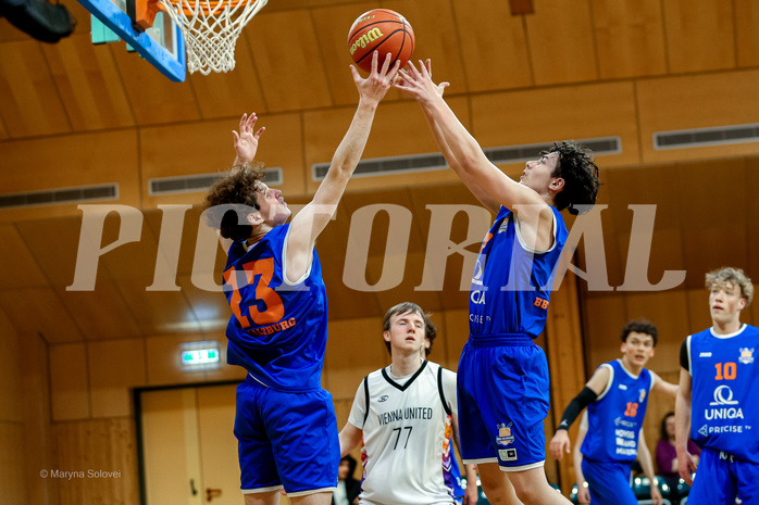 06.04.2025 Österreichischer Basketballverband 2024/25, SLMU16, Post SV Wien vs. BBU Salzburg