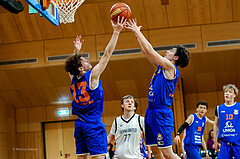 06.04.2025 Österreichischer Basketballverband 2024/25, SLMU16, Post SV Wien vs. BBU Salzburg