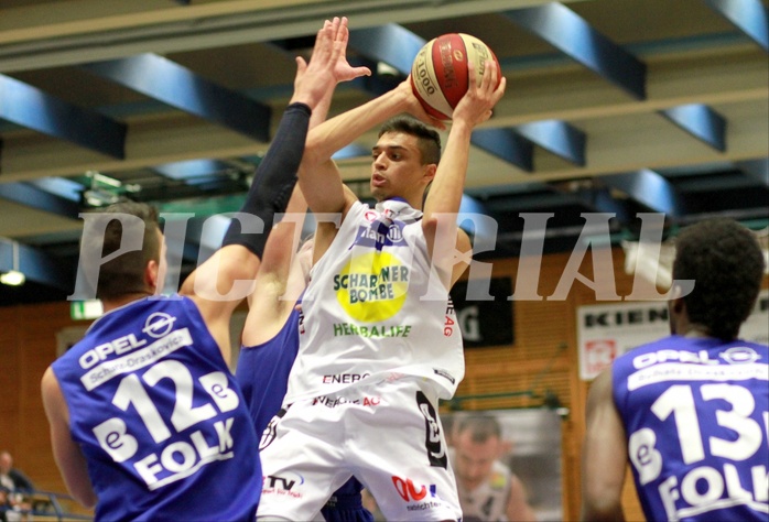 Basketball ABL 2015/16 Grunddurchgang 12.Runde Gmunden Swans vs. Oberwart Gunners