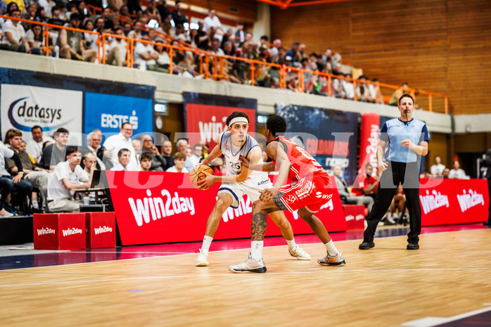 Basketball, win2day Basketball Superliga 2024/25, Playoffs Viertelfinale 2. Spiel
, BBC Nord Dragonz, Flyers Wels, Lukas Hahn (25)