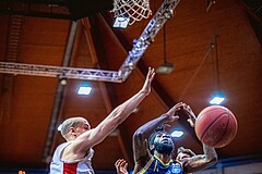 Basketball, Win2Day Superliga 2022/23, Grunddurchgang 16.Runde, BC GGMT Vienna, UBSC Raiffeisen Graz, Issac James Vann Jr (13)