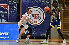 Basketball Superliga 2021/22, Grunddurchgang. 4.Runde Flyers Wels vs. UBSC Raiffeisen Graz