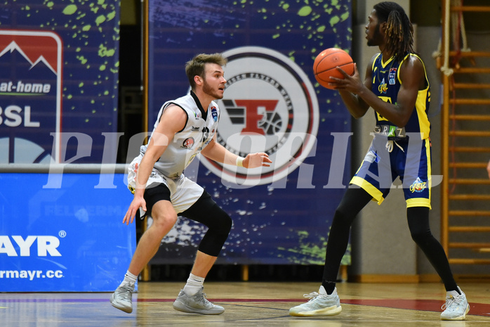 Basketball Superliga 2021/22, Grunddurchgang. 4.Runde Flyers Wels vs. UBSC Raiffeisen Graz