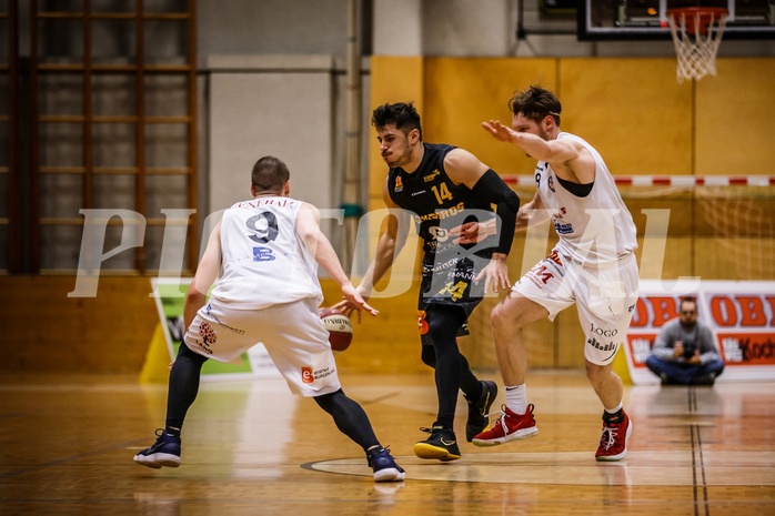 Basketball, 2.Bundesliga, Grunddurchgang 13.Runde, Mattersburg Rocks, Jennersdorf Blackbirds, Christoph Astl (14)