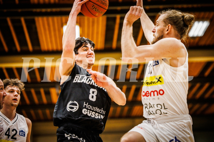 Basketball, Basketball Zweite Liga 2022/23, Grunddurchgang 15.Runde, Mattersburg Rocks, Güssing Jennersdorf Blackbirds, B. Koch (8)