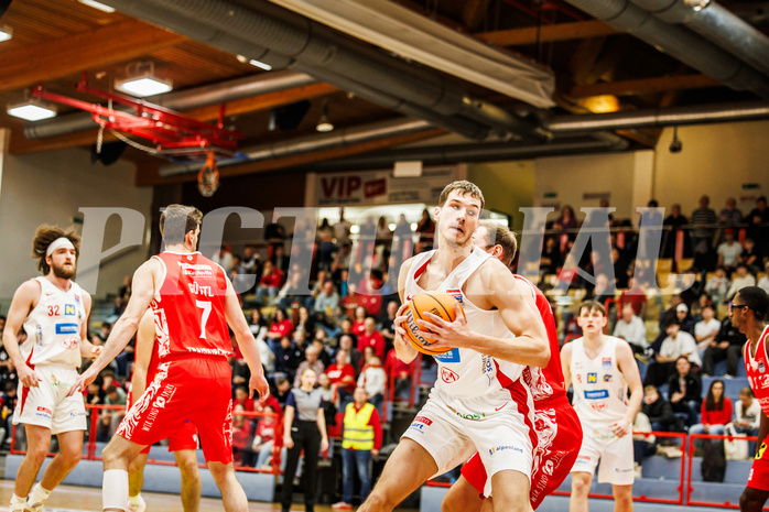Basketball, win2day Basketball Superliga 2024/25, Grunddurchgang 17.Runde, SKN St. Pölten, Traiskirchen Lions, Duje Putnik (11)