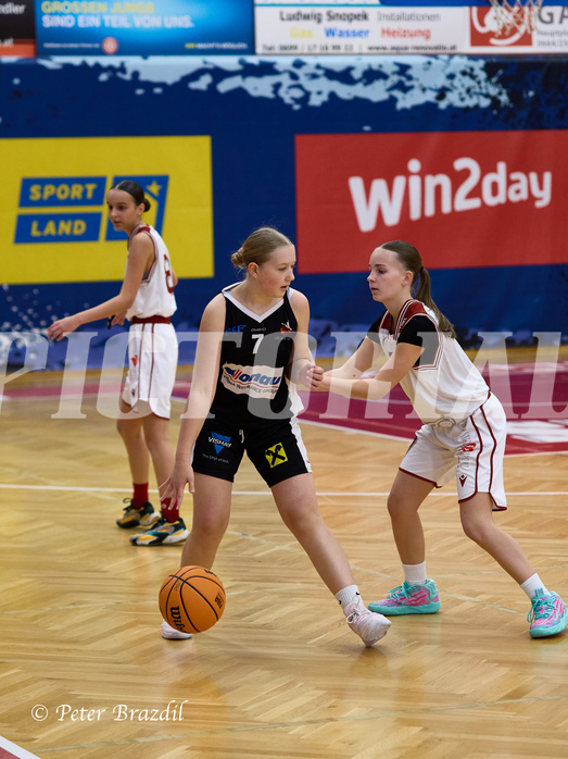 Basketball Superliga 2024/25, SLWU14 Traiskirchen Lionesses vs. DBK Steyrer Witches


