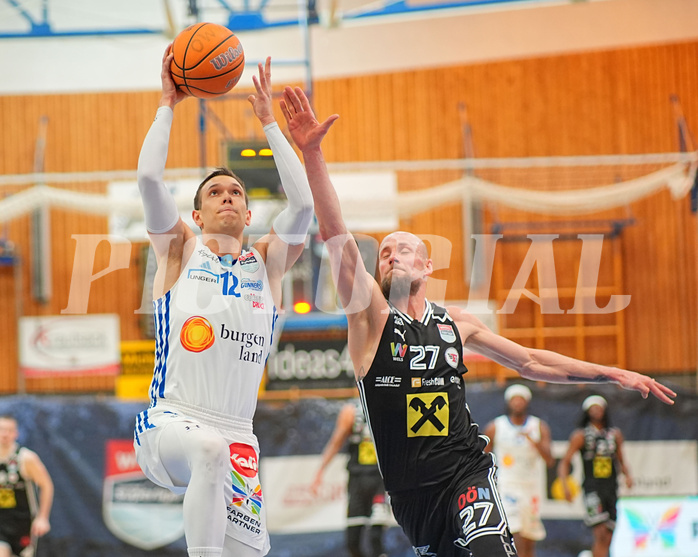 Basketball Superliga 2024/25, 10.Plazierungsrunde Oberwart Gunners vs. Flyers Wels


