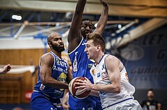 Basketball, ABL 2018/19, Grunddurchgang 35.Runde, Oberwart Gunners, Gmunden Swans, Georg Wolf (10)