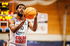 Basketball, win2day Basketball Superliga 2024/25, Playoffs Halbfinale 2. Spiel
, BBC Nord Dragonz, Gmunden Swans, Austen Awosika (10)