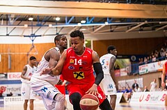 Basketball, ABL 2016/17, Playoff HF Spiel 2, Oberwart Gunners, WBC Wels, De Juan Wright (14)
