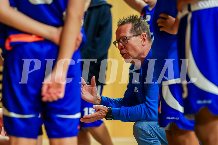 19.10.2024 Österreichischer Basketballverband 2024/25, SLMU14, Vienna Timberwolves vs. FCN Raiffeisen Baskets Wels

