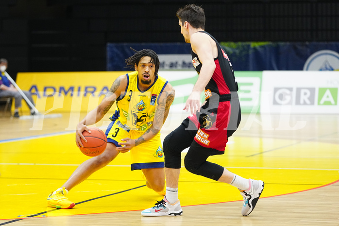 Basketball Superliga 2021/22, 4. Platzierungsrunde,UBSC Graz vs. BC Vienna


