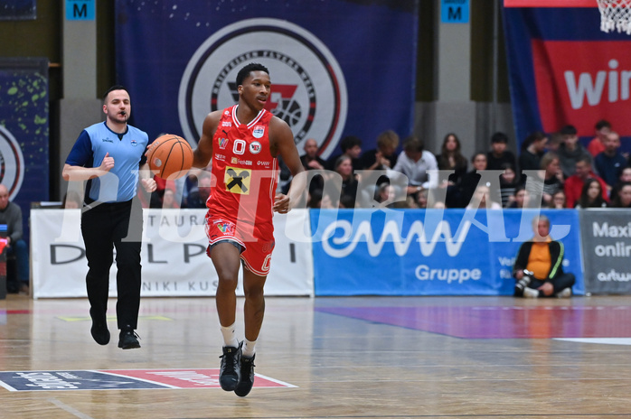 Basketball, Superliga 2024/25, Plazierungsrunde 5.Runde, Flyers Wels vs. Gmunden Swans,
