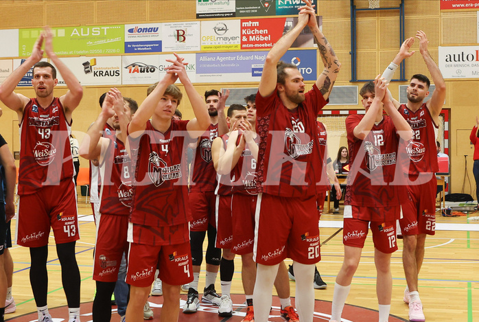 Basketball Zweite Liga 2024/25, Grunddurchgang 15.Runde Mistelbach Mustangs vs. Vienna Timberwolves


