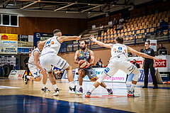 Basketball, bet-at-home Basketball Superliga 2020/21, Grunddurchgang, 8. Runde, Oberwart Gunners, Klosterneuburg Dukes, Predrag Miletic (8)