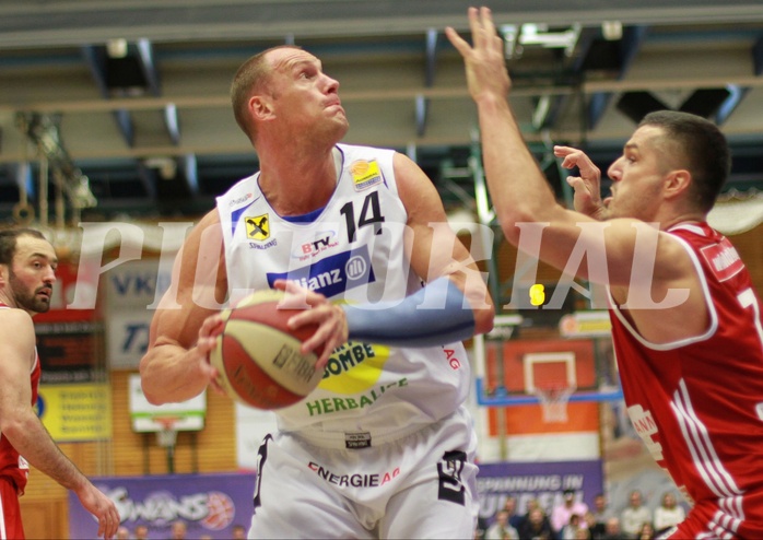 Basketball ABL 2015/16 Grundurchgang 17.Runde Gmunden Swans vs. BC Vienna


