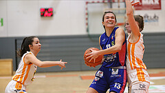 Basketball Damen Superliga 2021/22, Grunddurchgang 6.Runde BK Duchess Klosterneuburg vs. UBSC Graz


