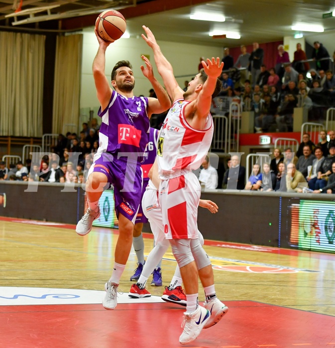 Basketball ABL 2018/19 Grunddurchgang 08. Runde Flyers Wels vs Vienna D.C. Timberwolves