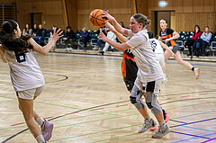 23.02.2025 Österreichischer Basketballverband 2024/25, SLWU16 Vienna Timberwolves vs. Basket Duchess