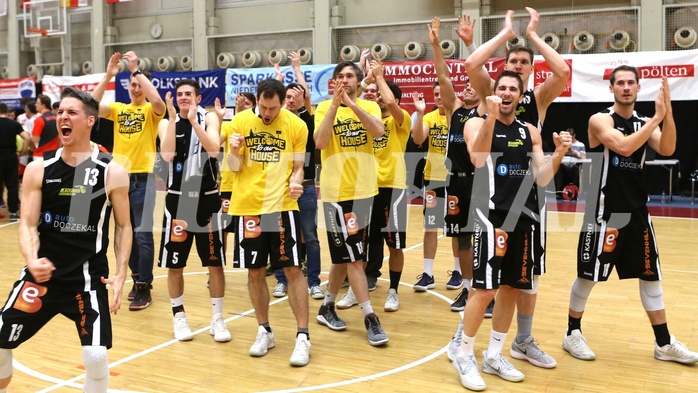 Basketball 2.Bundesliga 2017/18, Playoff VF Spiel 3 UBC St.Pölten vs. Jennersdorf Blackbirds