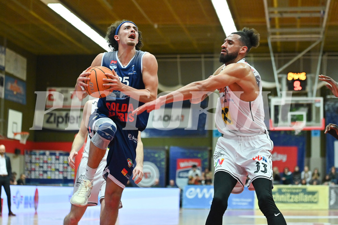 Basketball, Superliga 2024/25, Grunddurchgang 17.Runde, Flyers Wels vs. BBC Nord Dragonz,
