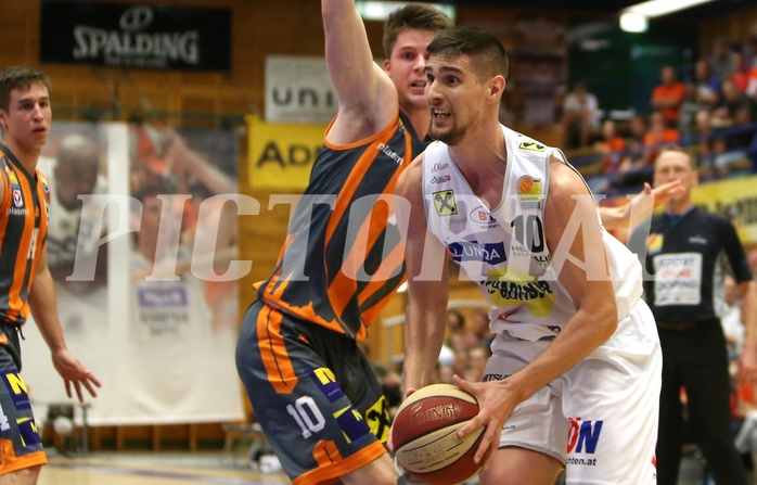Basketball ABL 2017/18, Playoff VF Spiel 1 Gmunden Swans vs. Klosterneuburg Dukes