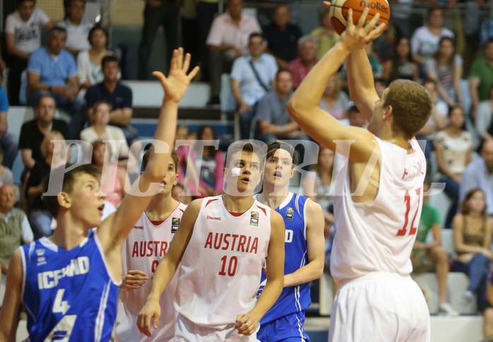 Basketball FIBA U18 European Championship Men 2015 DIV B Team Austria vs. Team Iceland


