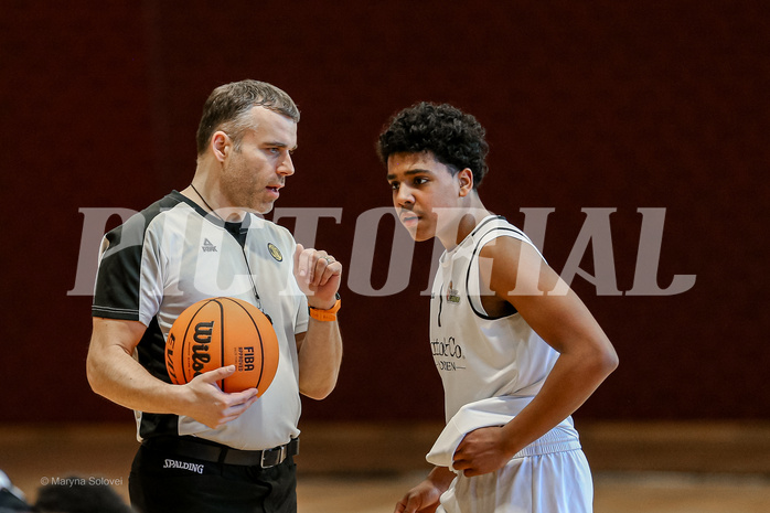 02.03.2025 Österreichischer Basketballverband 2024/25, SLMU16 Basket Flames WAT vs. FCN Baskets Wels