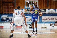 Basketball, ABL 2018/19, Grunddurchgang 17.Runde, Oberwart Gunners, Gmunden Swans, Devin White (5)