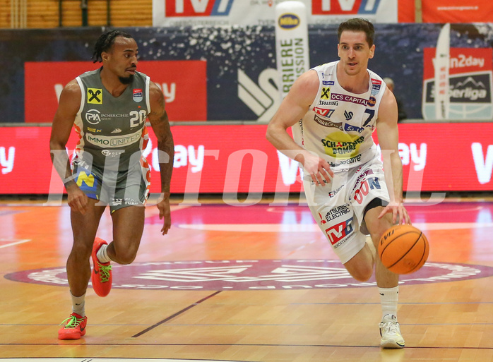 Basketball Superliga 2023/24, 1.Plazierungsrunde Gmunden Swans vs. Klosterneuburg Dukes