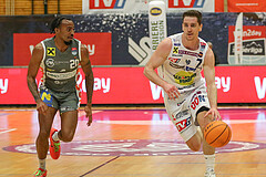 Basketball Superliga 2023/24, 1.Plazierungsrunde Gmunden Swans vs. Klosterneuburg Dukes


