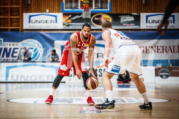 Basketball, ABL 2018/19, Grunddurchgang 21.Runde, Oberwart Gunners, BC Vienna, Jason Detrick (19)