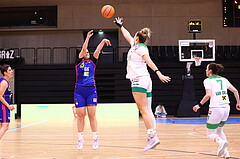 15.03.2025, Graz, Raiffeisen Sportpark, Basketball Damen Superliga 2024/25, Semifinale Spiel 1, UBI Graz vs. UBSC-DBBC Graz,  