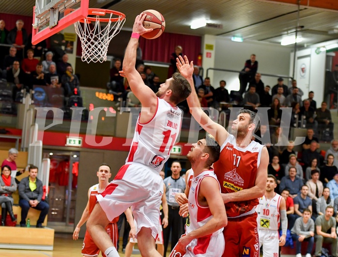 Basketball ABL 2018/19 Grunddurchgang 24. Runde Flyers Wels vs Traiskirchen Lions