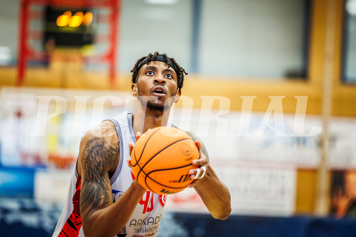 Basketball, win2day Basketball Superliga 2023/24, 10.Plazierungsrunde, Traiskirchen Lions, UBSC Graz, Jaquan Lawrence (40)