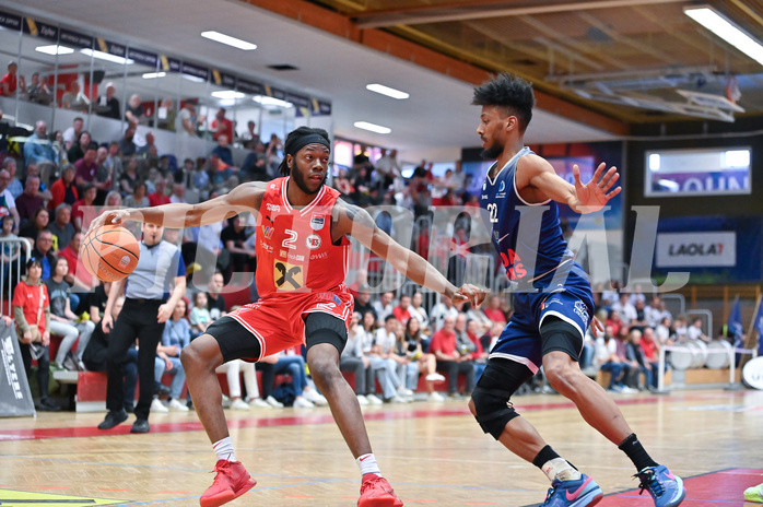 Basketball Superliga 2024/25, Playoff, Viertelfinale Spiel 1, Flyers Wels vs BBC Nord Dragonz,