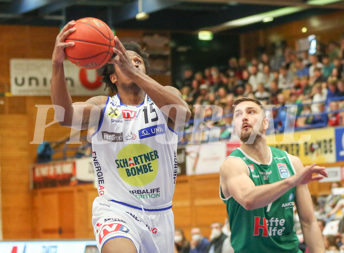 Basketball Superliga 2021/22, 4.Plazierungsrunde Gmunden Swans vs. Kapfenberg Bulls


