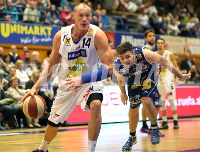 Basketball ABL 2015/16 Grundurchgang 28.Runde Gmunden Swans vs. Kapfenberg Bulls