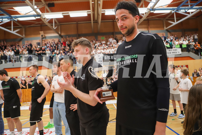 Basketball Zweite Liga 2023/24, Playoff, Finale Spiel 3 Mistelbach Mustangs vs. Union Deutsch Wagram