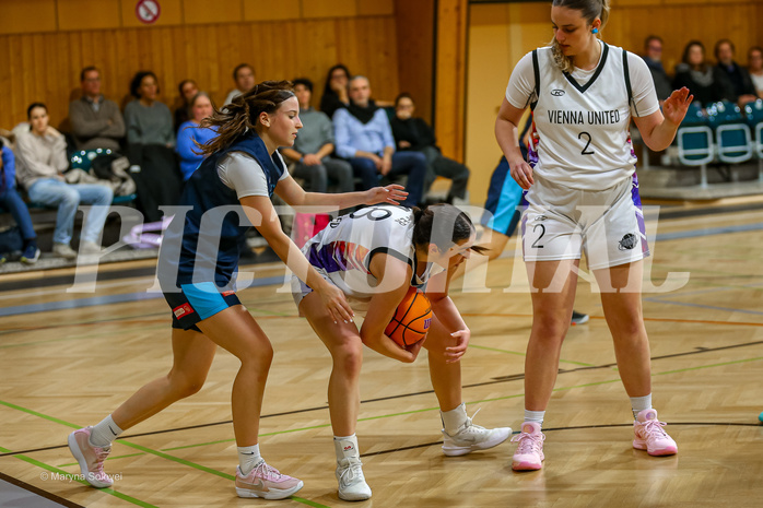 01.12.2024 Österreichischer Basketballverband 2024/25, SLWU19, Vienna United vs. Vienna Timberwolves