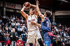 Basketball, ABL 2017/18, Playoff HF Spiel 3, BC Vienna, Kapfenberg Bulls, Stjepan Stazic (7)