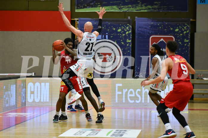 Basketball Superliga 2021/22, 5. Qualifikationsrunde. Flyers Wels vs. Traiskirchen