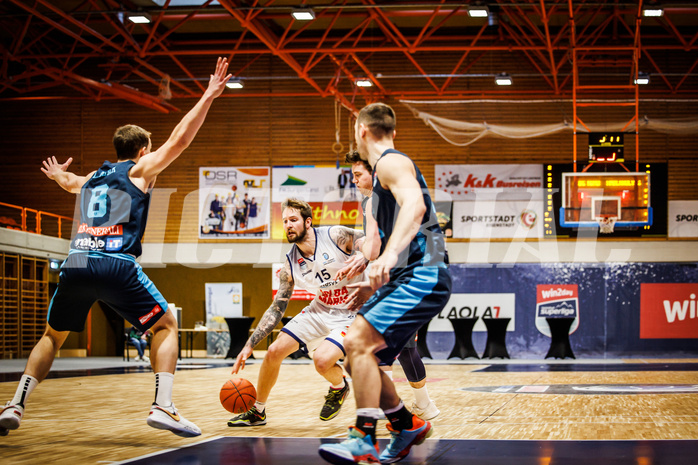 Basketball, win2day Basketball Superliga 2022/23, 1. Qualifikationsrunde, BBC Nord Dragonz, Vienna DC Timberwolves, Nicolas Scott Allen (15)