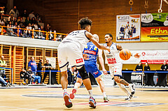 Basketball, win2day Basketball Superliga 2024/25, Grunddurchgang Runde 9, BBC Nord Dragonz, Oberwart Gunners, Rayshawn Mart (3)
