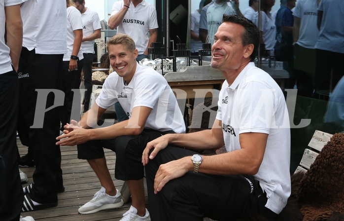 Basketball ÖBV 2019, Pressekonferenz  vs. 