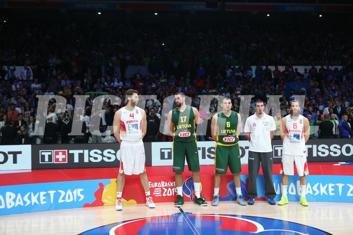 Eurobasket Gold Medal Game Team Spain vs. Team Lituania


