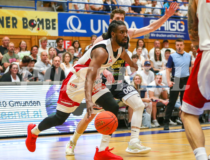 Basketball Superliga 2022/23, Playoff, Finale Spiel 3 Gmunden Swans vs. BC Vienna


