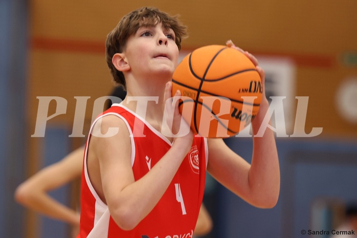 Basketball Superliga 2024/25, SLMU14 Traiskirchen Lions Academy vs. ATSE Graz


